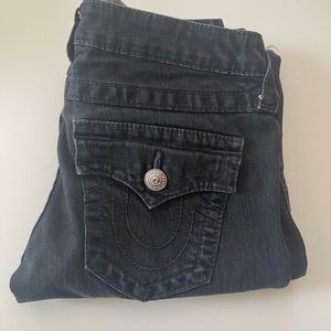 Black Skinny True Religion Size 26